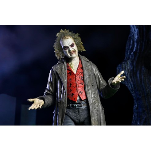 Figura Ultimate Beetlejuice 1988 Tour Guide The Bio-Exorcist 18 cm
