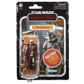 Figura Star Wars The Mandalorian Colección Retro 10 cm