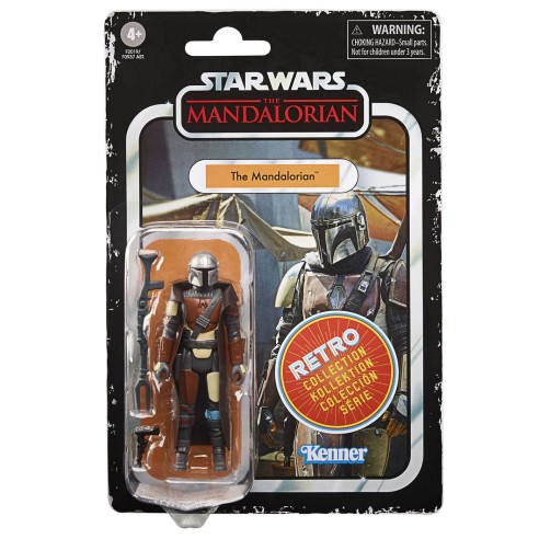Figura Star Wars The Mandalorian Colección Retro 10 cm