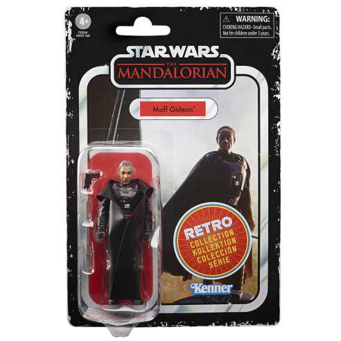 Figura Star Wars The Mandalorian Colección Retro Moff Gideon 10 cm