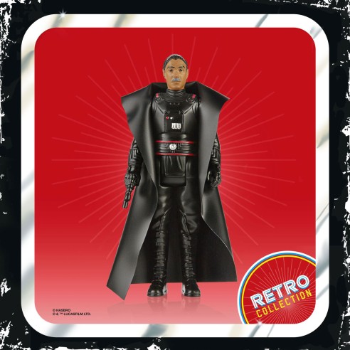 Figura Star Wars The Mandalorian Colección Retro Moff Gideon 10 cm