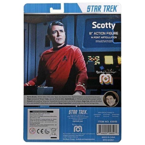 Figura Star Trek Scotty Serie Retro 20 cm