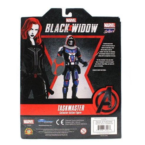 Figura Taskmaster 18 cm Black Widow Movie Marvel Select Re-Run