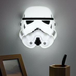 Lámpara Casco Stormtrooper Star Wars 22 cm