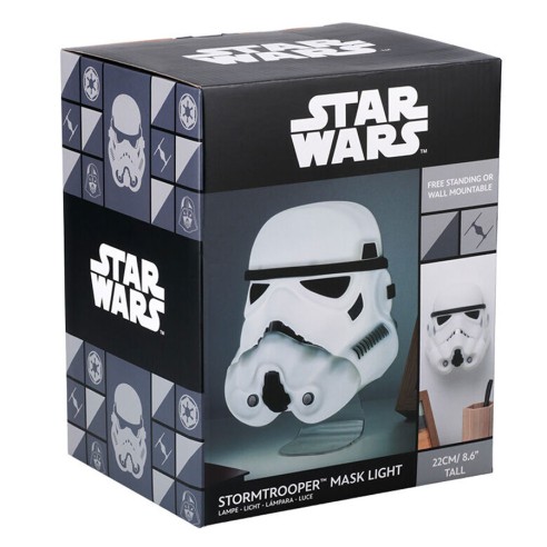 Lámpara Casco Stormtrooper Star Wars 22 cm