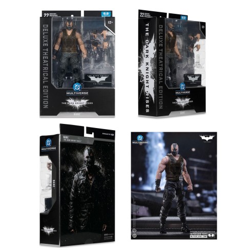 Figura Bane The Dark Knight Rises DC Multiverse Deluxe Theatrical Edition 19 cm