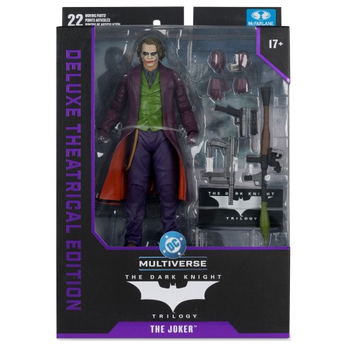 Figura The Joker - The Dark Knight DC Multiverse Deluxe Theatrical Edition 18 cm