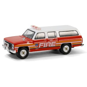 Coche Chevrolet Suburban - FDNY Bomberos Nueva York Escala 1:64