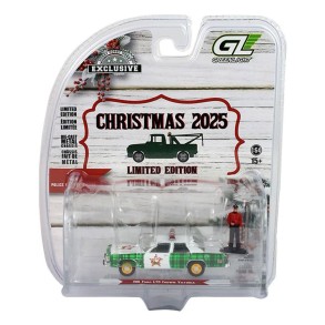 Coche Ford LTD Crown Victoria con Figura Policia Christmas Escala 1:64 2