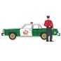Coche Ford LTD Crown Victoria con Figura Policia Christmas Escala 1:64