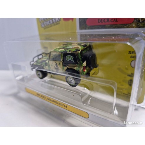 Coche Jeep YJ - Duck Solid Pack Garbage Pail Kids Escala 1:64