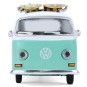 Coche Volkswagen Type 2 con Surfboards and Teardrop Trailer Hitch and Tow Escala 1:64