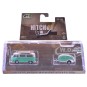 Coche Volkswagen Type 2 con Surfboards and Teardrop Trailer Hitch and Tow Escala 1:64
