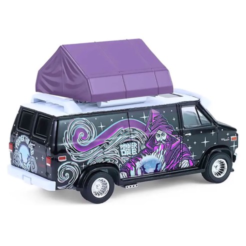 GMC Vandura Custom Van - Wizard con Tienda de Campaña Escala 1:64