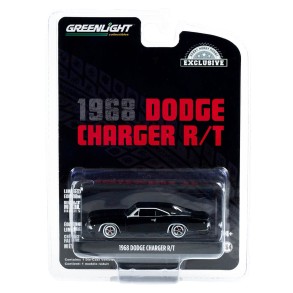 Dodge Charger R/T - Black (1968) Escala 1:64 2