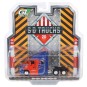 Camión Mack Anthem Truck Cab - Red & Blue Flames Solid Pack Escala 1:64