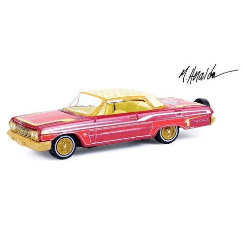 Coche Chevrolet Impala Lowrider - Michael Heralda Special Edition Escala 1:64
