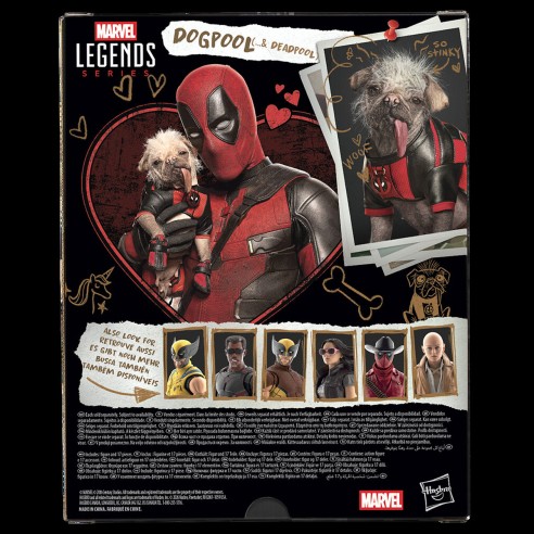 Figura Deadpool & Wolverine Marvel Legends Dogpool & Deadpool 15 cm