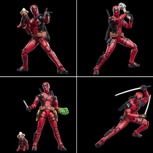 Figura Deadpool & Wolverine Marvel Legends Dogpool & Deadpool 15 cm