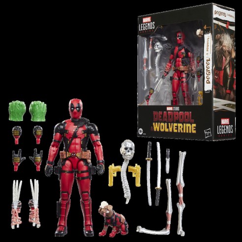 Figura Deadpool & Wolverine Marvel Legends Dogpool & Deadpool 15 cm