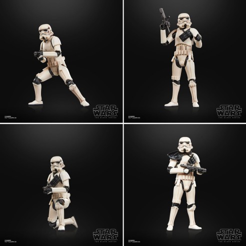 Figura Imperial Remnant Stormtrooper - The Black Series Star Wars 15 cm
