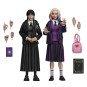 Pack 2 Figura Wednesday Addams (Nevermore Uniform) y Enid 20 cm
