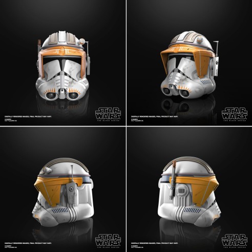 Casco Electrónico Clone Commander Cody - Star Wars Revenge Of The Sith