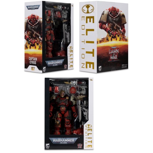 Figura Captain Cyrus Warhammer 40000 Elite Edition - 18 cm