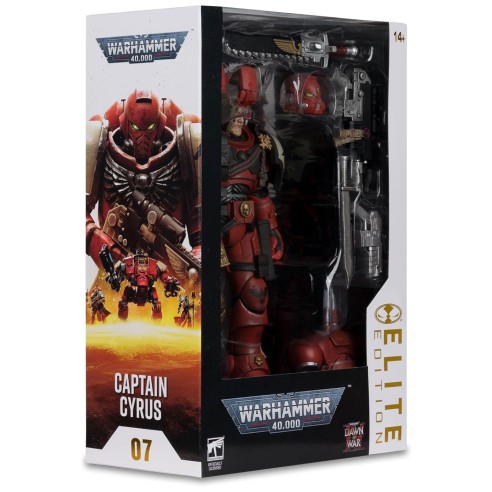 Figura Captain Cyrus Warhammer 40000 Elite Edition - 18 cm