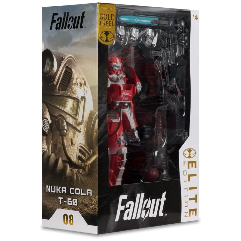 Figura Nuka Cola T-60 Fallout 76 Gold Label 19 cm 