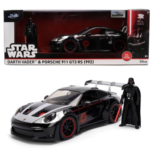 Coche Darth Vader Porsche 911 Star Wars Escala 1:24