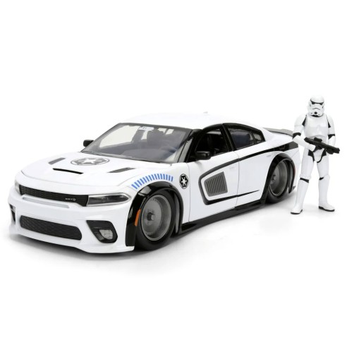 Coche Stormtrooper Dodge Charger SRT Hellcat Star Wars Escala 1:24 