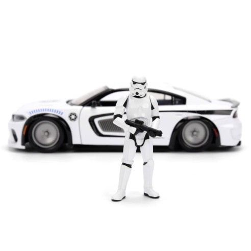 Coche Stormtrooper Dodge Charger SRT Hellcat Star Wars Escala 1:24 