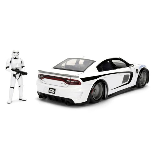 Coche Stormtrooper Dodge Charger SRT Hellcat Star Wars Escala 1:24 