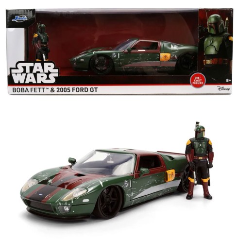 Coche Boba Fett 2005 Ford GT Star Wars Escala 1:24 