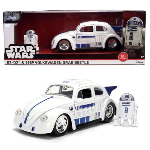 Coche R2-D2 1959 VW Drag Beetle Star Wars Escala 1:24 