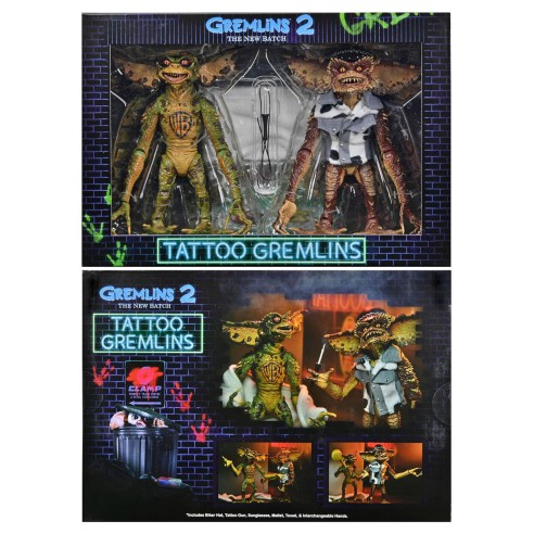 Pack de 2 Figuras Tattoo Gremlins 18 cm