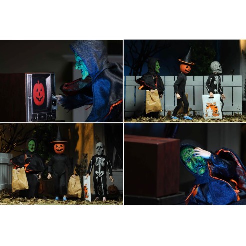 Pack de 3 Figuras Retro Kids Halloween III - 15 cm
