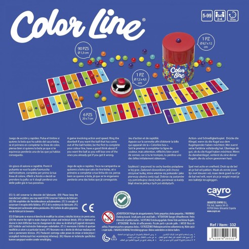 Juego Color Line