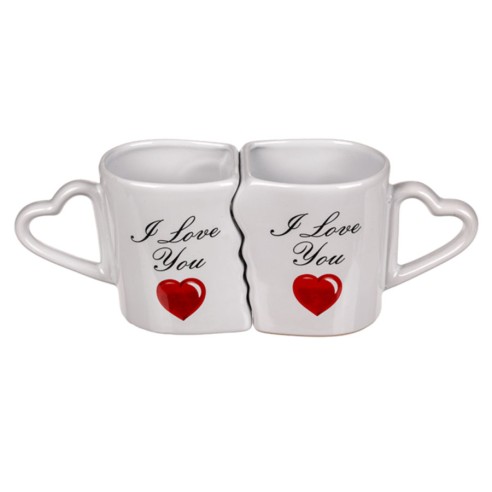 Taza Doble I Love You