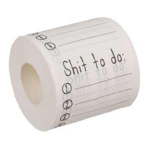Rollo Papel Higiénico Shit to Do 2