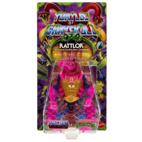 Figura Rattlor Turtles of Grayskull Masters del Universo 14cm 2