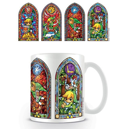 Taza The Legend Of Zelda Vidrieras