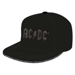Gorra Logo AC-DC Snapback Shiny Black