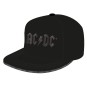 Gorra Logo AC-DC Snapback Shiny Black