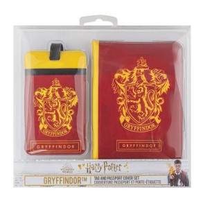 Etiqueta de equipaje y Funda de pasaporte Harry Potter Gryffindor 2