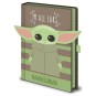 Cuaderno Premium Mandalorian I'm All Ears Verde