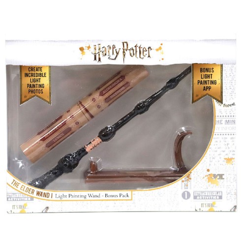 Réplica Varita Harry Potter con Peana