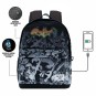 Mochila Batman Negro HS