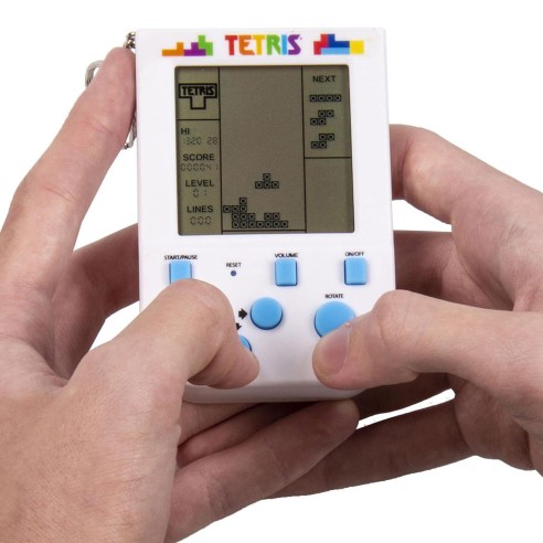 Lllavero Arcade Consola Tetris